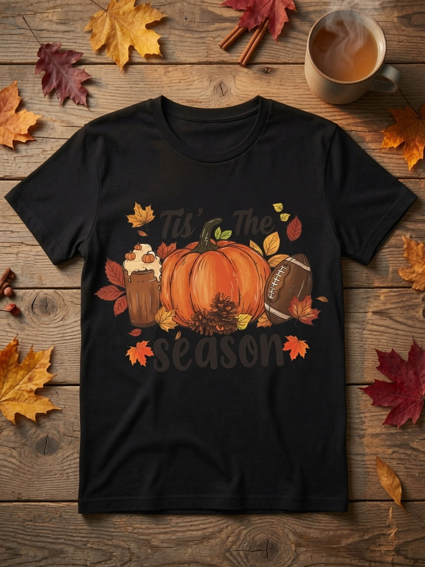 Tis the Season Football Tee Shirt