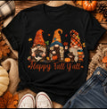Happy Fall Y'all Gnome Tee Shirt