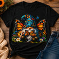 Large Butterfly Gnome Tee Shirt