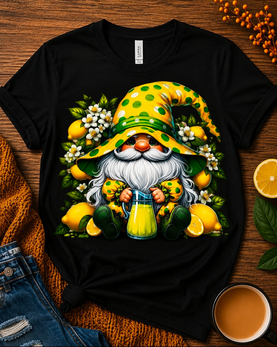 Lemon Gnome Tee Shirt