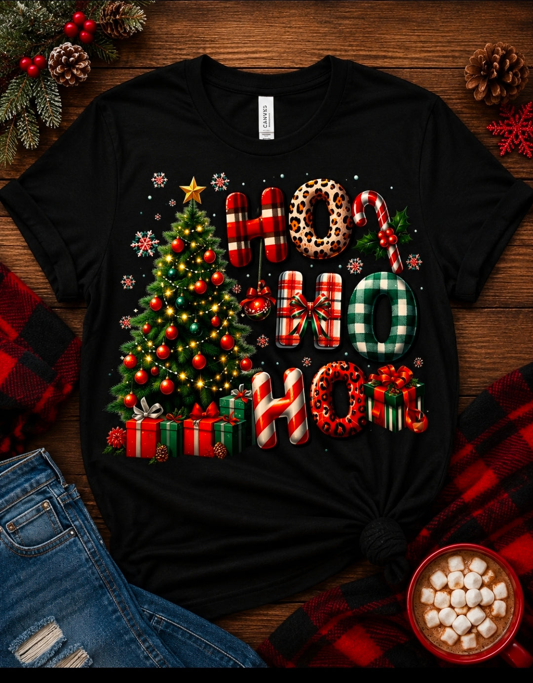HO  HO  HO  Tee shirt