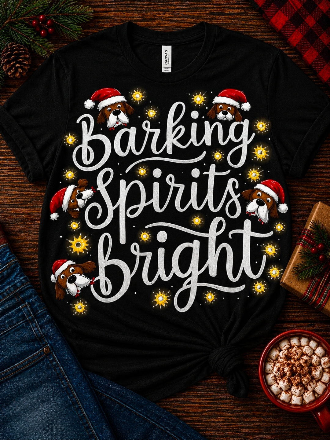Barking Spirits Bright Tee Shirt
