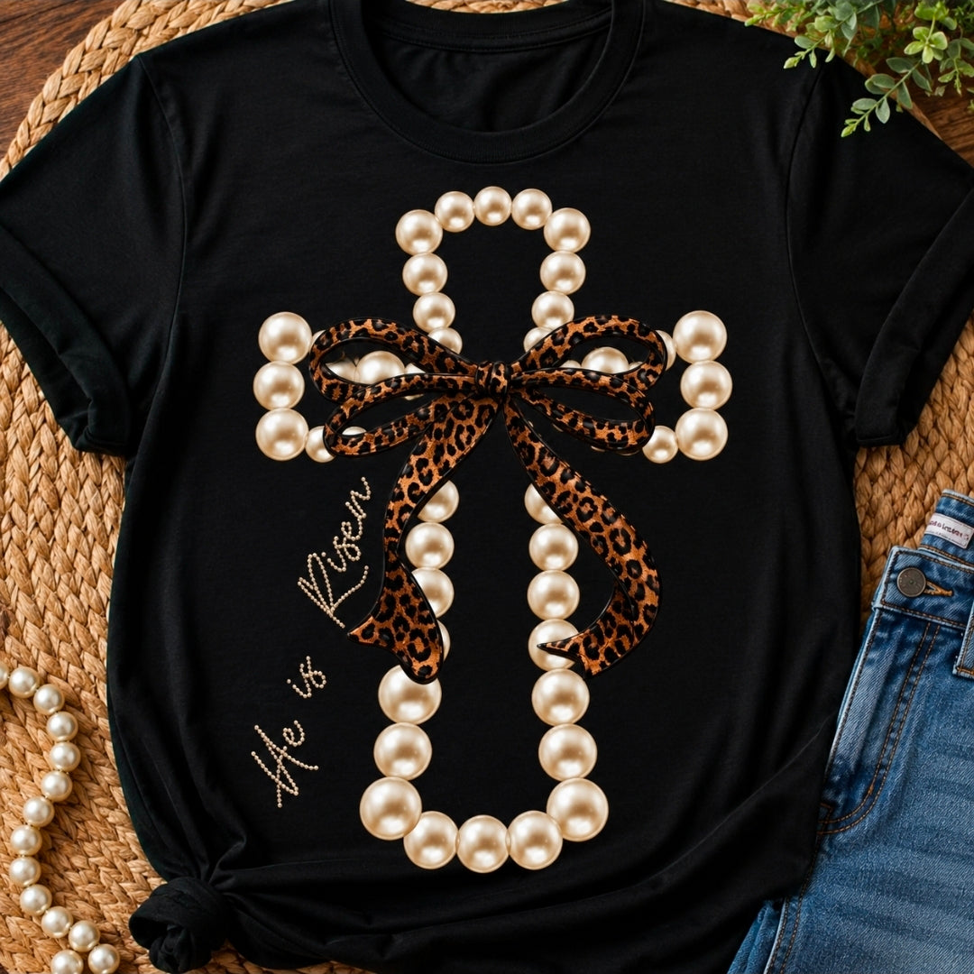 Pearl cross Tee Shirt