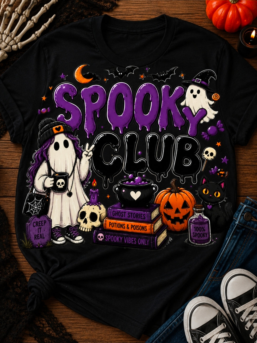 Spooky Club Tee Shirt