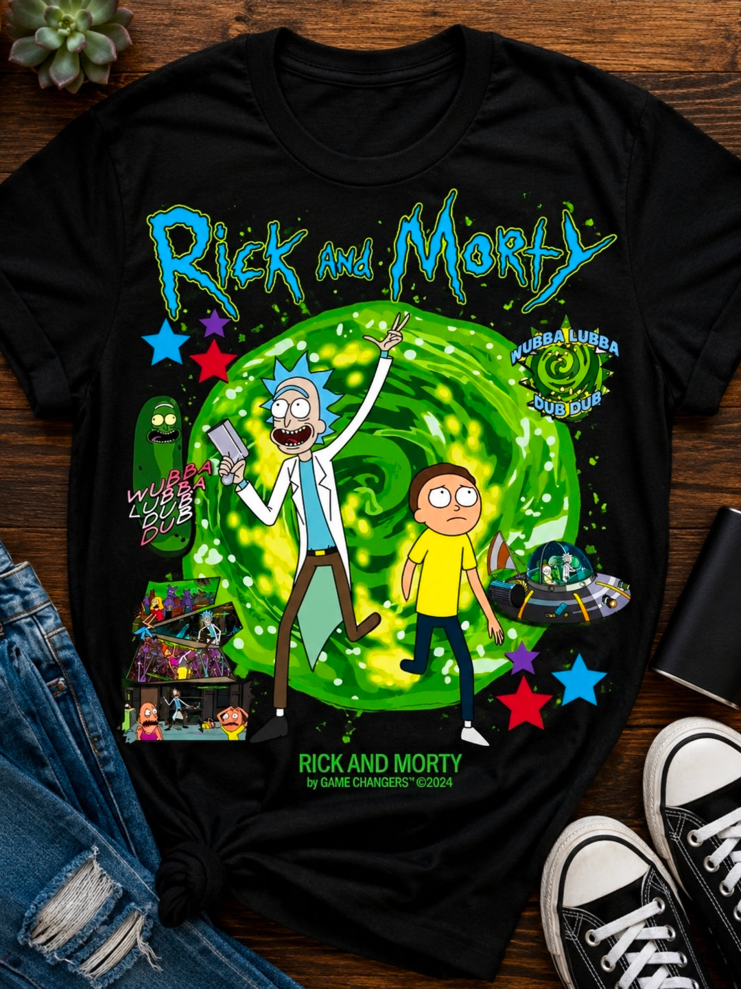Rick and Marty Tee Shirt