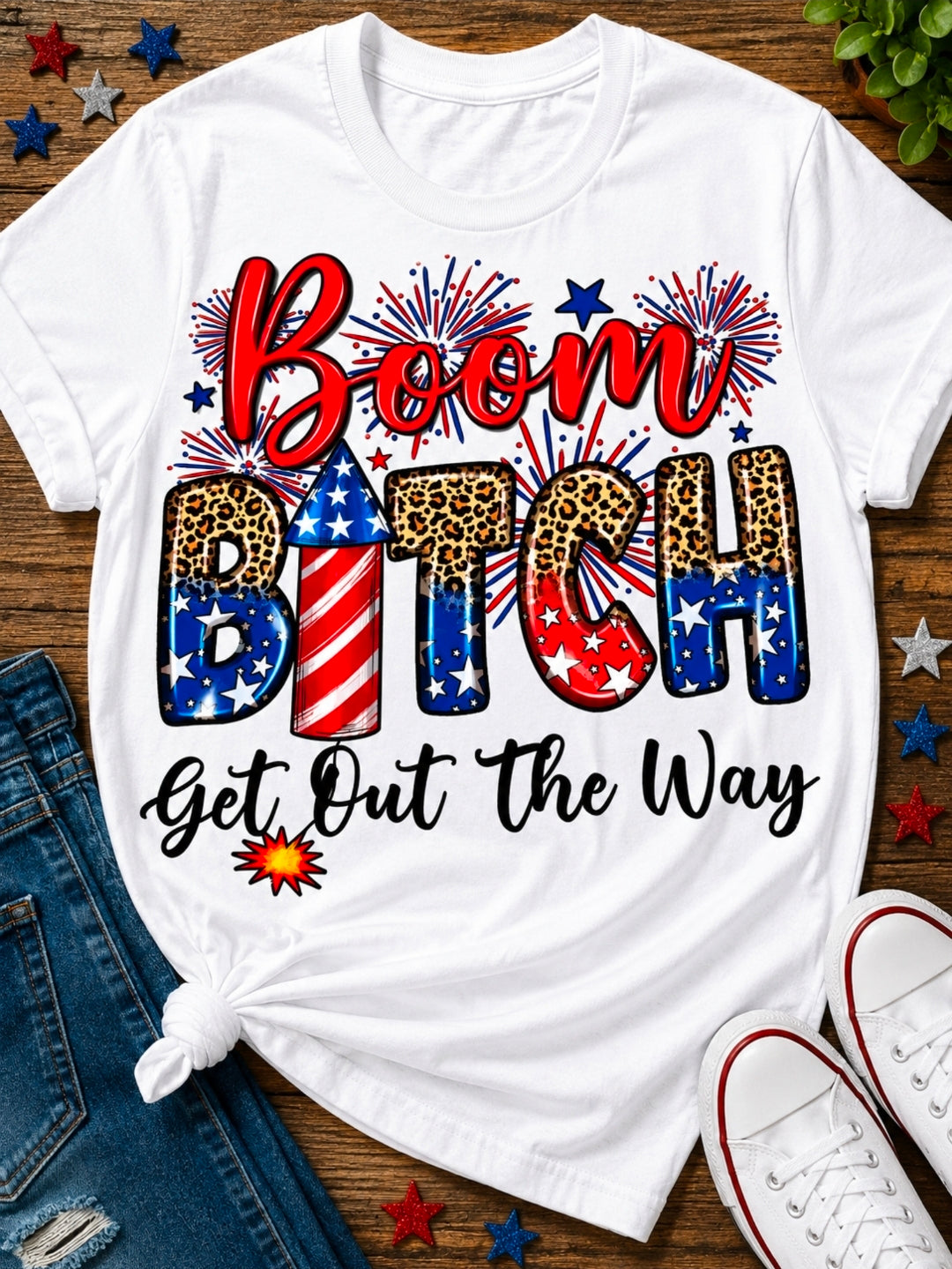 Boom Bitch Tee Shirt