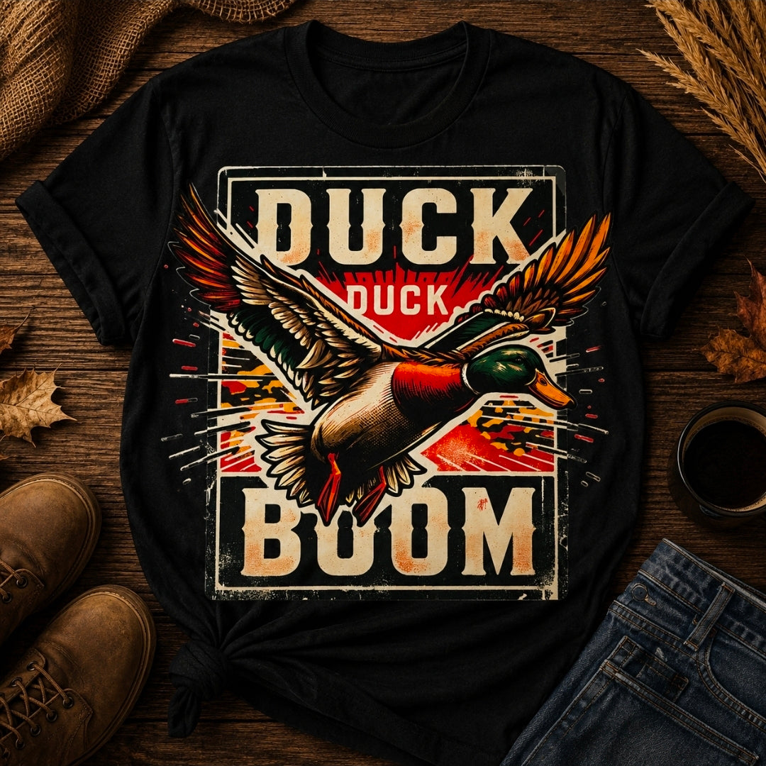 Duck Boom  Tee Shirt