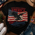 Eagle and Flag Tee Shirt