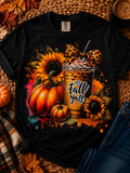 Fall Design Tee Shirt