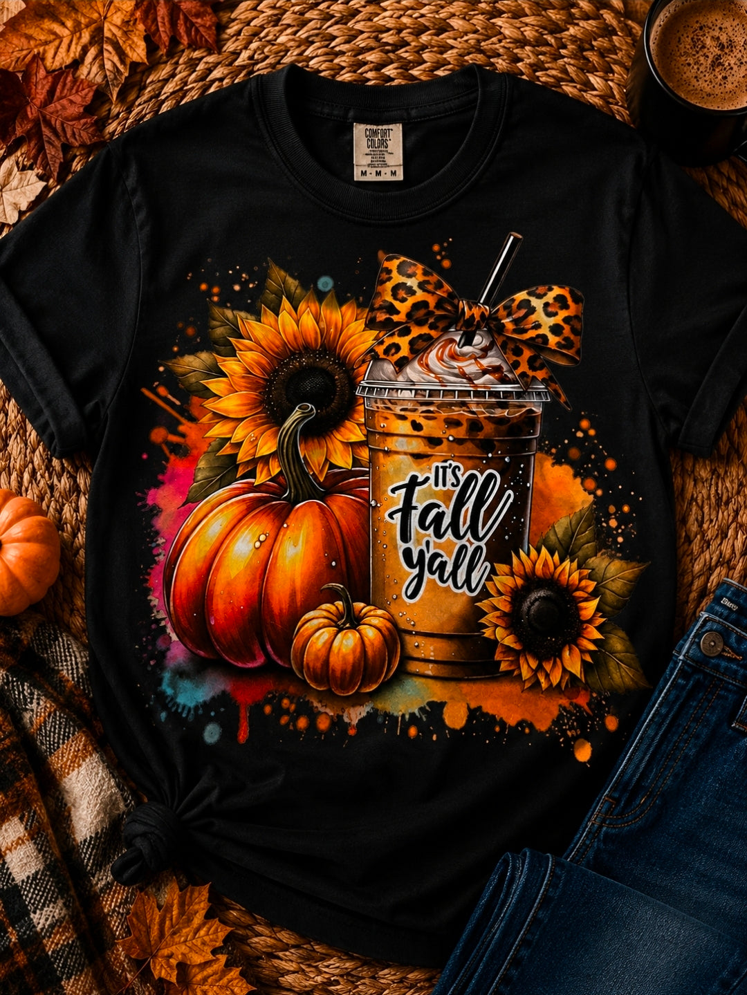 Fall Design Tee Shirt