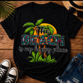 The Beach is my happy place Tee shirt
