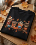 Fall Coffee Latte Tee Shirt